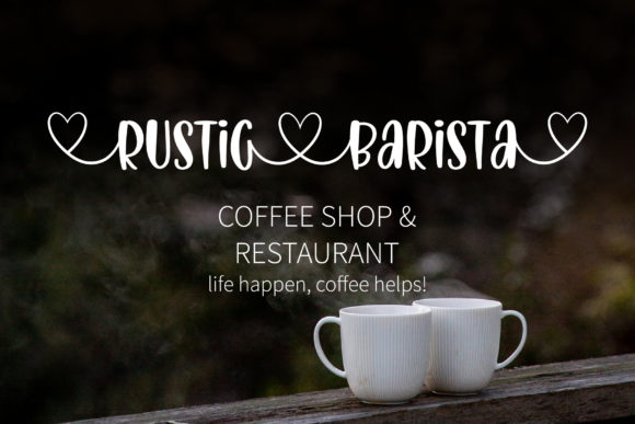 Farmhous Coffee Font Poster 11