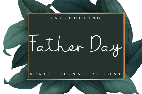 Father Day Font