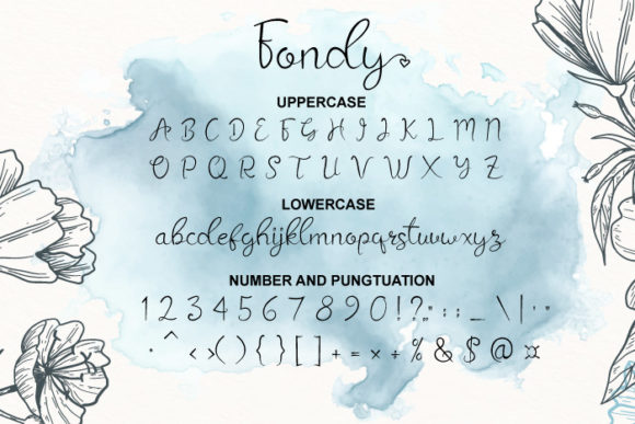 Fondy Font Poster 7