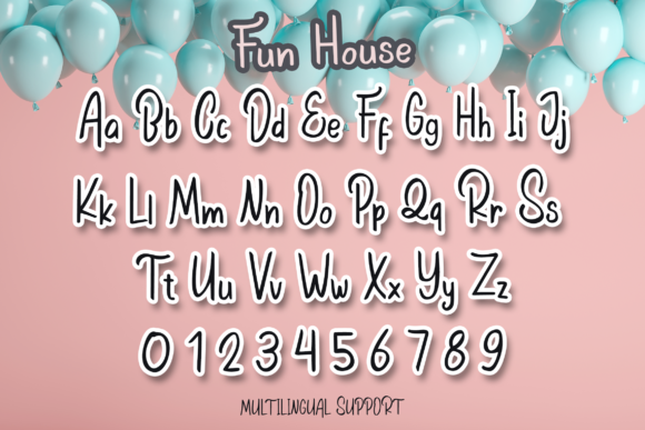 Fun House Font Poster 4
