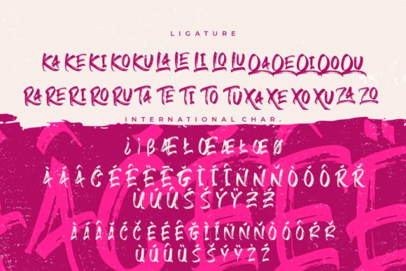 Gebrush Font Poster 11