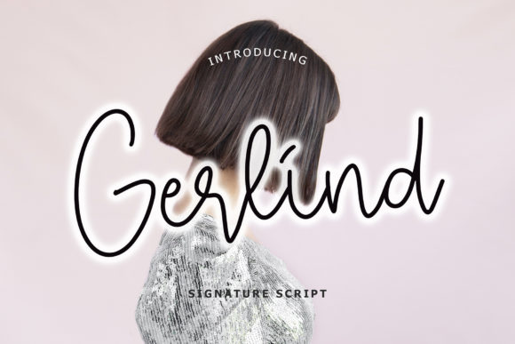 Gerlind Font Poster 1