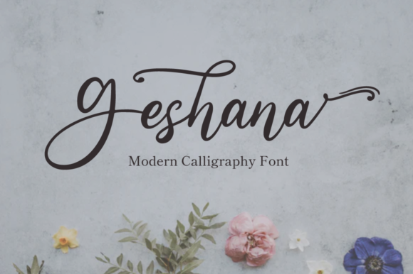 Geshana Font Poster 1