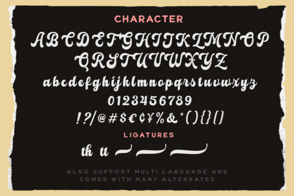 Glady Font Poster 10