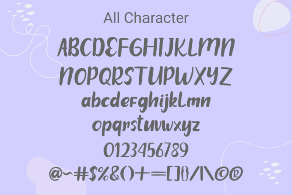 Good and Cozy Font Poster 8