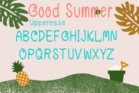 Good Summer Font Poster 4