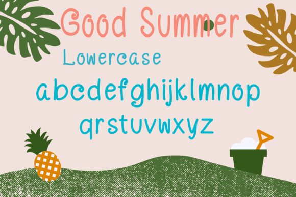 Good Summer Font Poster 5