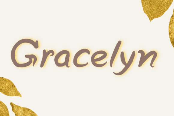 Gracelyn Font Poster 1