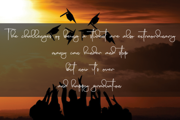 Graduation Day Font Poster 5