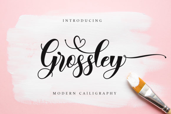 Grossley Font Poster 1