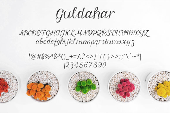 Guldahar Font Poster 2