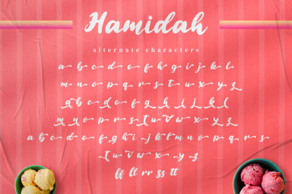 Hamidah Font Poster 13