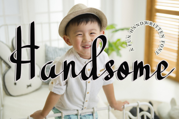 Handsome Font Poster 1