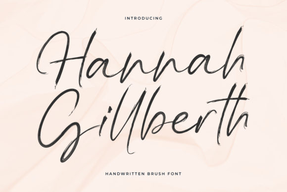 Hannah Gillberth Font - Font Canyon