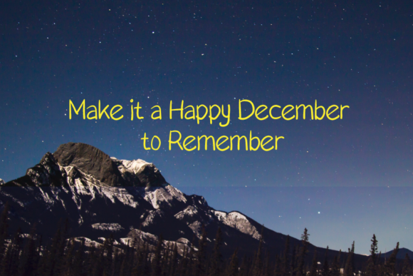 Happy December Font Poster 2