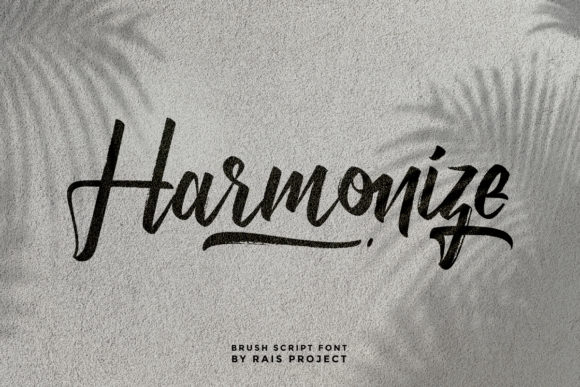 Harmonize Font Poster 2