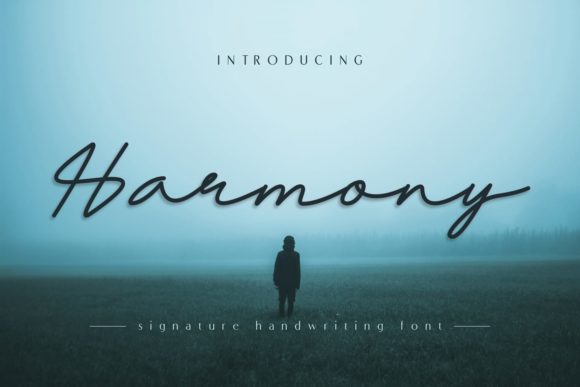 Harmony Font Poster 1