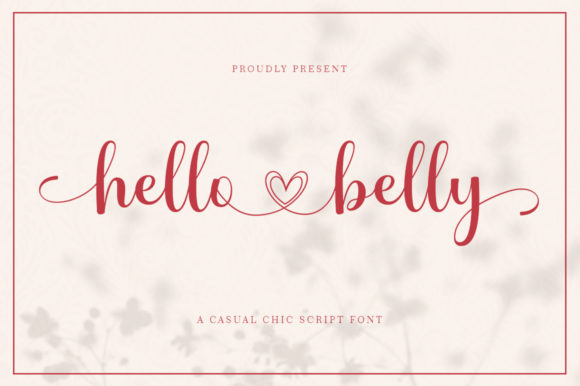 Hello Belly Font