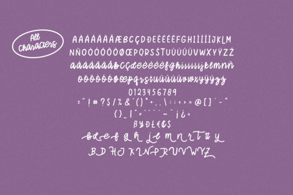 Hello Love Font Poster 6