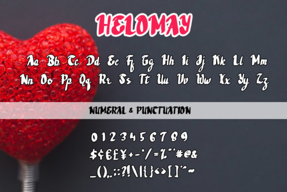 Helomay Font Poster 4