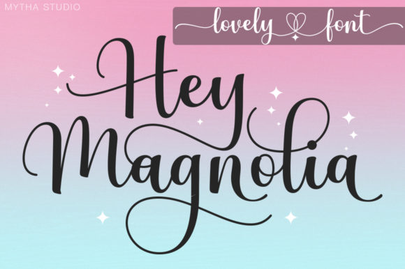 Hey Magnolia Font