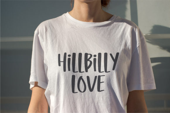 Hillbilly Font Poster 8