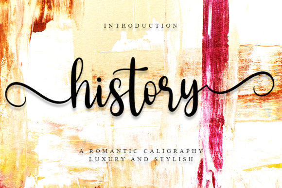 History Font