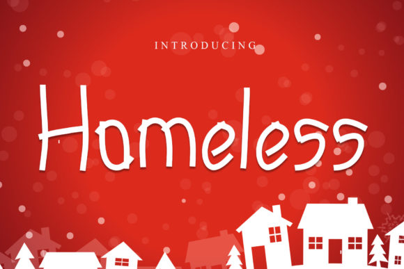 Homeless Font Poster 1