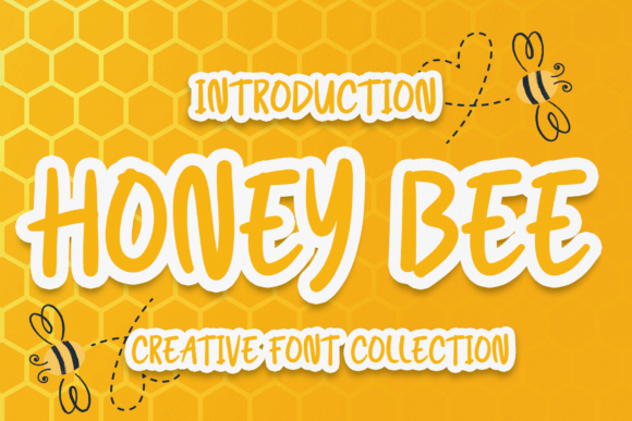 Honey Bee Font Poster 1