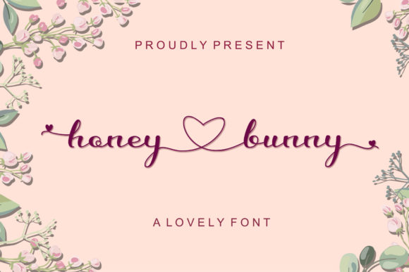 Honey Bunny Font Poster 1