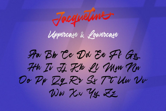 Jacqueline Font Poster 11