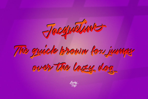 Jacqueline Font Poster 15