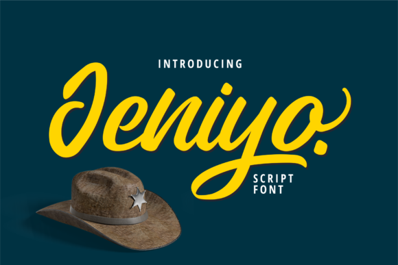 Jeniyo Font Poster 1