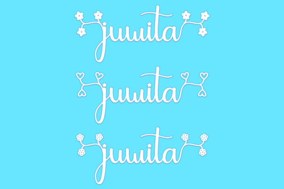 Juwita Font Poster 2