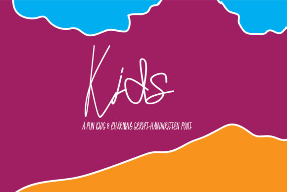 Kids Font Poster 1