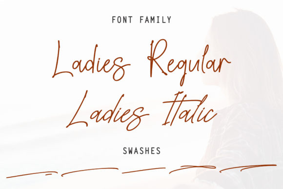 Ladies Font Poster 11