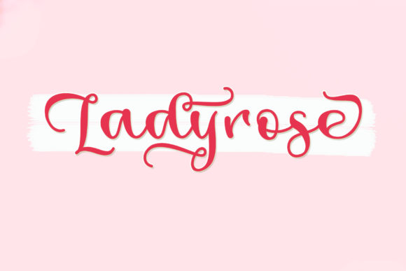 Ladysta Font Poster 2