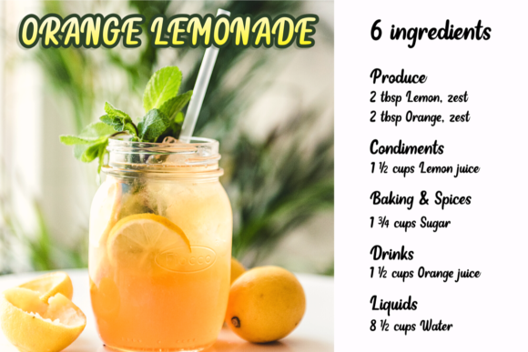Lemonade Party Font Poster 8
