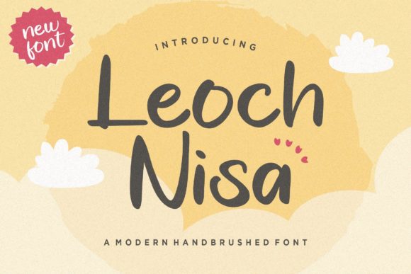 Leoch Nisa Font Poster 1