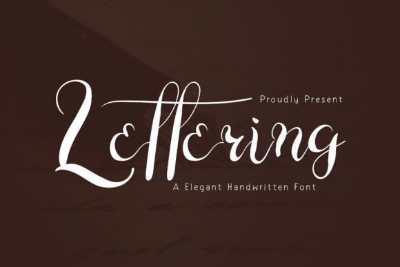 Lettering Font