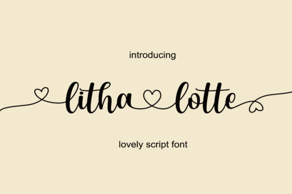 Litha Lotte Font