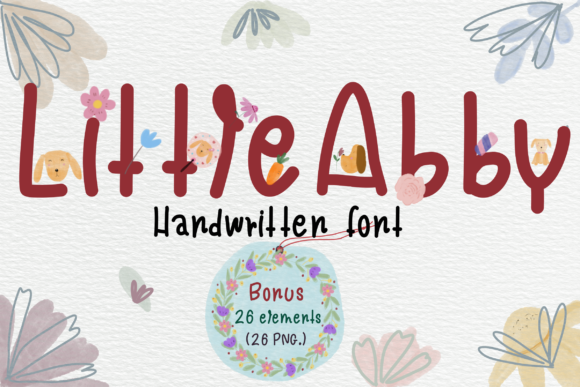 Little Abby Font Poster 1