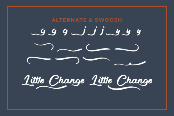 Little Change Font Poster 7