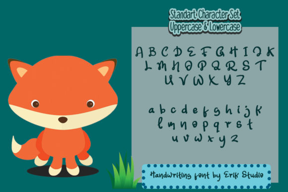 Little Fox Font Poster 4