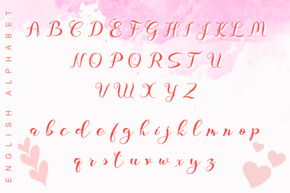 Love Baby Font Poster 8