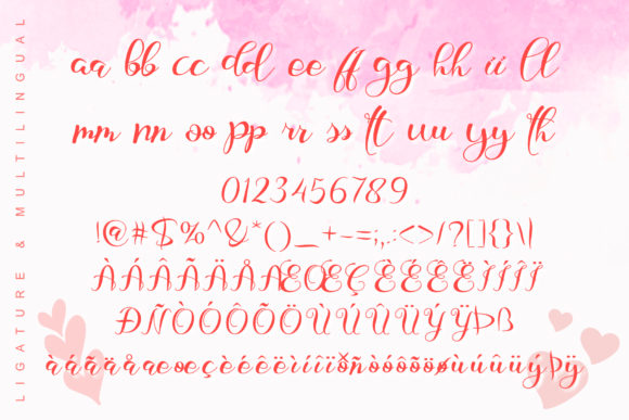 Love Baby Font Poster 10