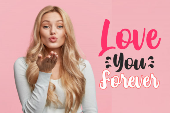 Lovely Aisha Font Poster 5