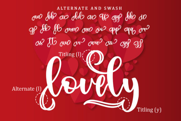 Lovely Summer Font Poster 9