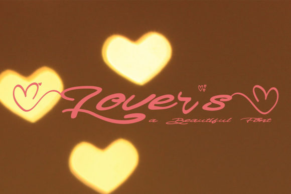 Lovers Font