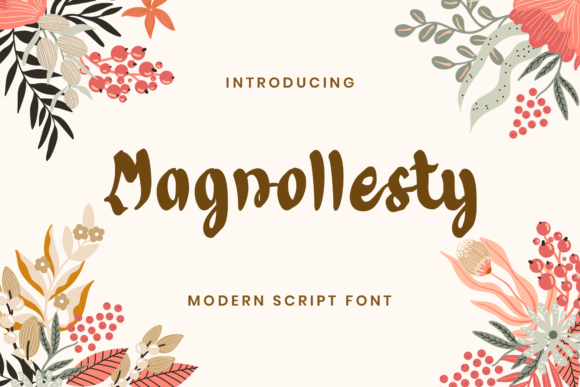 Magnollesty Font